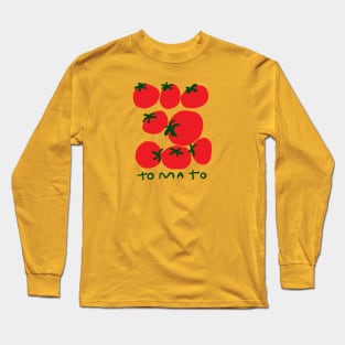 tomato Long Sleeve T-Shirt